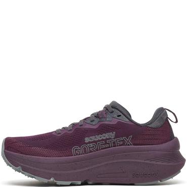 SAUCONY WOMENS WATERPROOF LACE TRAINER - EGGPLANT